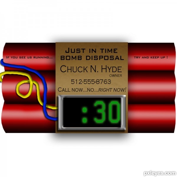 Creation of Bomb Disposal: Final Result